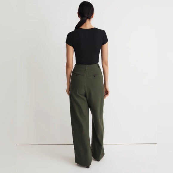 Madewell Harlow Wide-Leg Pants - Picture 3 of 10